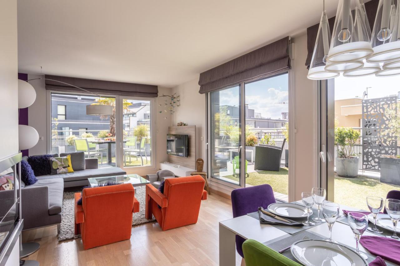 Illanka - Appartement 3 Chambres Avec Parking Et Terrasse Proche Gare Ренн Екстер'єр фото